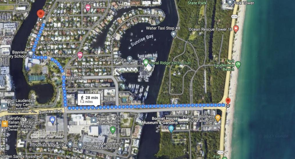 The Modern Castle Canal View Access Rooftop Living Greenhouse Vlllas Fort Lauderdale Eksteriør billede